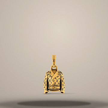 Louis Vuitton Jacket Charm 1.5 x 2.5cm M03076 157105424