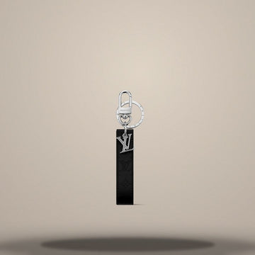 Louis Vuitton Shadow Dragonne Key Holder & Bag Charm Black M01298 157105445