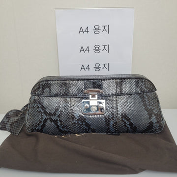 Gucci Python Lady Lock Clutch Limited Edition 331824 157116013