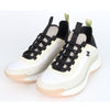 CHANEL Mixed Fiber Black Badge Sneakers 38.5(255) 157116088 [P]