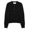 AMI Heart Logo Wool Cardigan 156972826 [P]