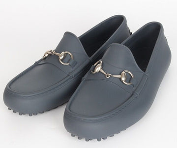 GUCCI Gummislipper mit Pferde Kopf blau 8(270) 157116821