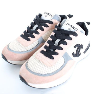 CHANEL Cruise Suede Sneakers Pink 36.5(235) 157116855