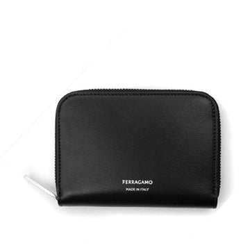 SALVATORE FERRAGAMO ロゴジッパーカードケース 66 1336 0770114 148488757