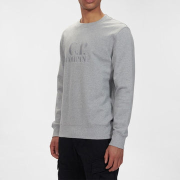 CP COMPANY [C.P. COMPANY] Logo Druck Sweatshirt 13CMSS163A 005086W M93 49854394