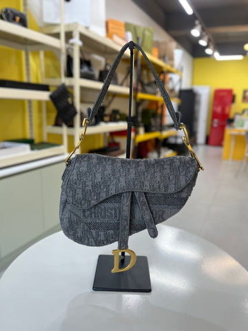 DIOR ミディアム グレー オブリーク ジャカード 157147060