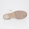 CHANEL Espadrille Sandals with CC Logo Size 38 156516150 [P]