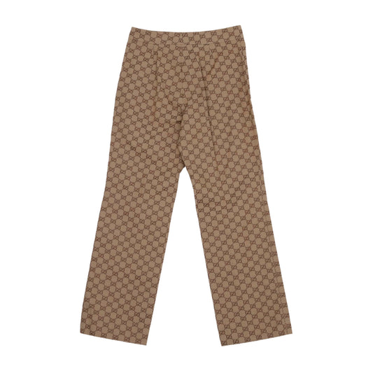 Gucci Horsebit Trimmed Trousers 156720088