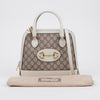 GUCCI Pferdeschlüssel 1955 Kleine Handtasche Weiß 156725129 [P]