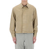 Auralee Garment Dyed FINX Blouson Jacket Beige 157118342 [P]