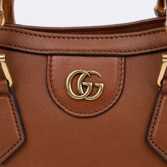 Gucci Diana Mini Tote Bag Brown 156959527
