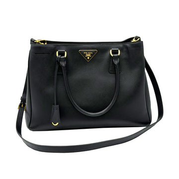 PRADA サフィアーノレザー ゴールド金具トライアングル 2WAY 1874 157118364