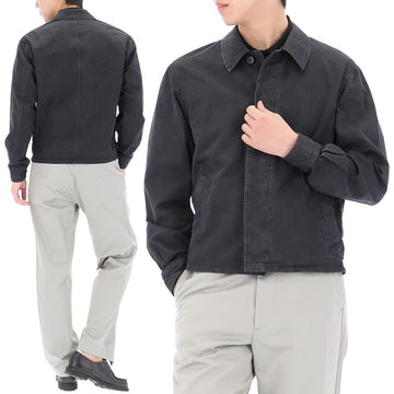 Auralee Garment Dyed FINX Bomber Jacket 157118367