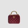 CHANEL KOSMETIK-PFLEGE HANDTASCHE MIT INTEGRIERTEM CHIP 157118411 [P]