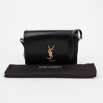 SAINT LAURENT Sophrino Medium Satchel Bag Schwarz mit Goldbeschlägen 155942426
