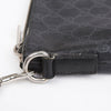 GUCCI Supreme Canvas Web Strap Clutch Bag Schwarz 157088502 [P]