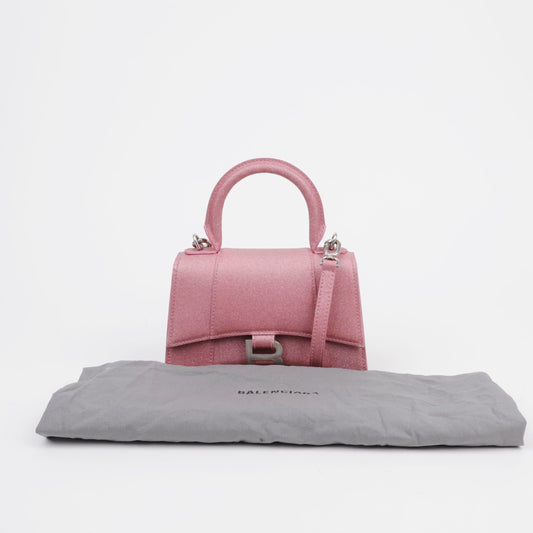 Balenciaga Hourglass XS Size Top Handle Tote Shoulder Bag 156048869