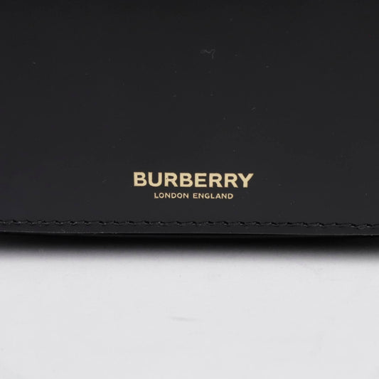 BURBERRY Olimpia schwarze kleine Leder Schultertasche 156514668