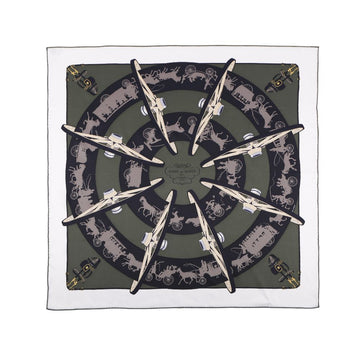 Hermes Paris Key Rule Scarf 157119716