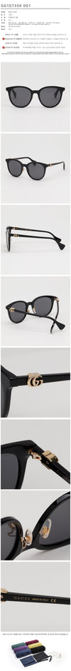 GUCCI Sonnenbrille GG1073SK Designer Runde Fashion Asian Fit Acetat 126840925 [P]