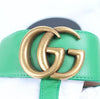 GUCCI Marmont Sorry Slipper Sandalen 35.5(225) 157119880 [P]