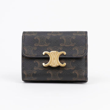 CELINE Triofee Coin Compact Wallet 156283493