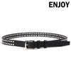 ENJOY Men's Studded Belt Z60 157119896 [P]