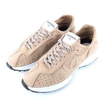 CHANEL Suede Sneakers Brown 43(280) 157119918