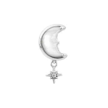 Pandora Charm 793594C01 Moon & Polaris Silver Charm 150981088