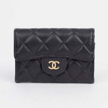 CHANEL Kaviar Klassische Kartenhalter Geldbörse AP0214 156332796