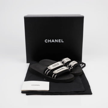 CHANEL ココ スライド サンダル G34729 36サイズ 156489111 [P]