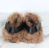 Gucci Men's Horsebit Fur Slippers 8.5 (275) 157119943 [P]