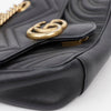 Gucci GG Marmont Mini Leather Shoulder Bag Black 156514583 [P]