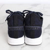 CHANEL Suede Knit Sneakers Navy 37(240) 157119973 [P]