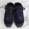 CHANEL Suede Knit Sneakers Navy 37(240) 157119973 [P]