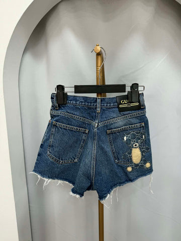 GUCCI Damen Denim Shorts Größe 26 157120024