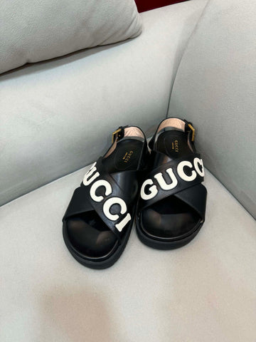 Gucci Script Sandals Size 40 157120539