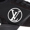 LOUIS VUITTON Mesh Runaway Sneakers Schwarz 35 157120607 [P]