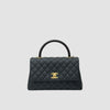 CHANEL Coco Handle Schwarze Medium Tote Tasche 29 157120639 [P]