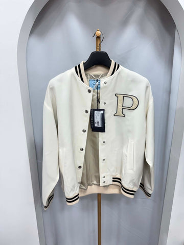 PRADA 新品パッチモヘアボンバージャケット 40サイズ 157120666