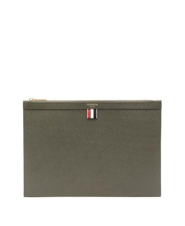 THOM BROWNE ペブルグレインミディアムドキュメントホルダー 152201162
