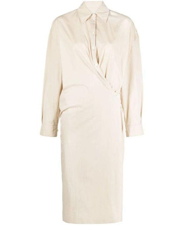 LEMAIRE Straight Collar Twist Dress DR1024 LF1106 303 152201549