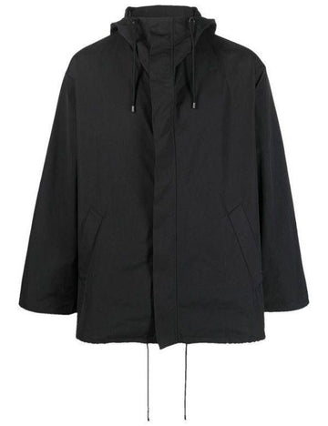 Auralee High Density Cotton Polyester Hooded Bl A23SB02PC 152201740