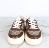 GUCCI Embroidered Sneaker Braun 7 (260) 157120726 [P]