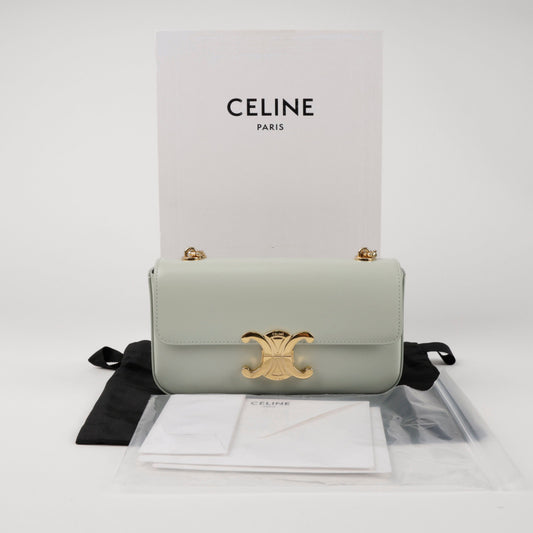 Celine Triomphe Chain Shoulder Bag 197993BF4 156977732