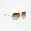 BURBERRY Gradient Aviator-Sonnenbrille Braun 156826361 [P]