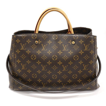 LOUIS VUITTON Monogram Canvas Montaigne GM 2WAY 157120772