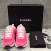 CHANEL Block Sneakers Pink 37.5(245) 157121044 [P]