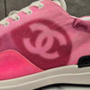 CHANEL Block Sneakers Pink 37.5(245) 157121044 [P]