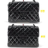CHANEL ペイトン クラシック リバーシブル ブラック フラップ ショルダーバッグ 157121049 [P]